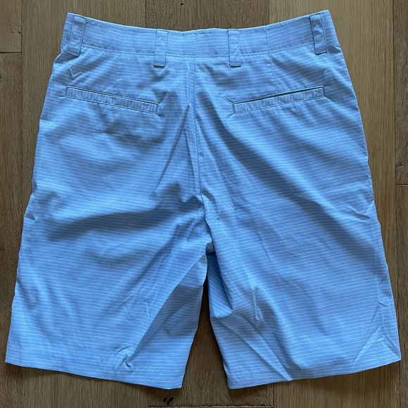 Men’s Golf Shorts Callaway Light Blue with White stripe size 32 - Picture 9 of 11